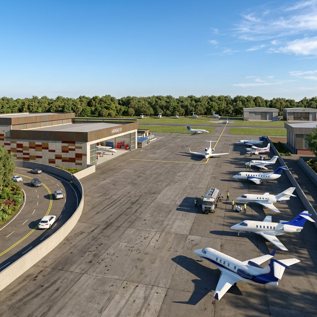 Manaus ganha novo empreendimento voltado à aviação privada