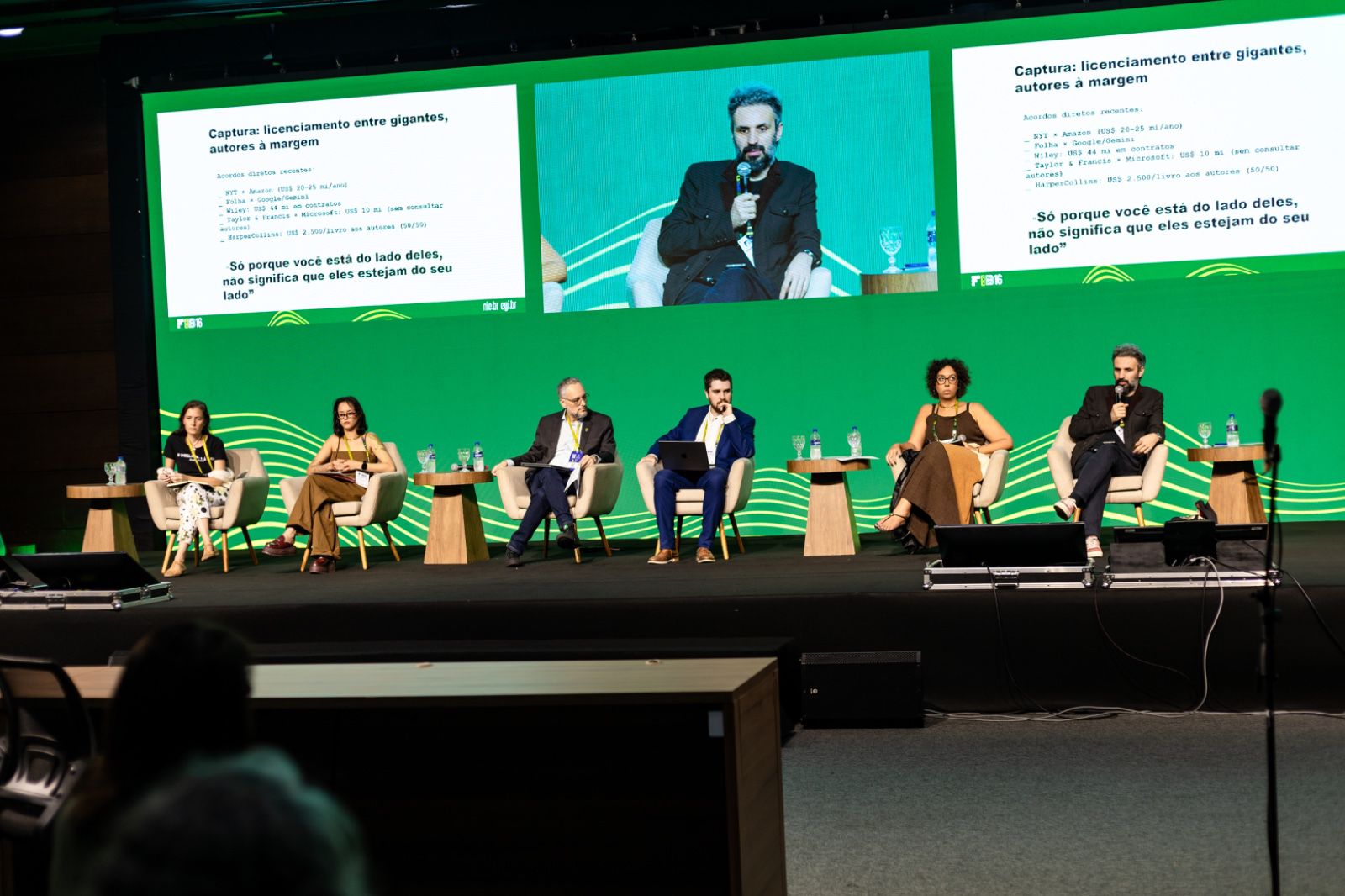 IA e direitos autorais dominam debates no FIB16