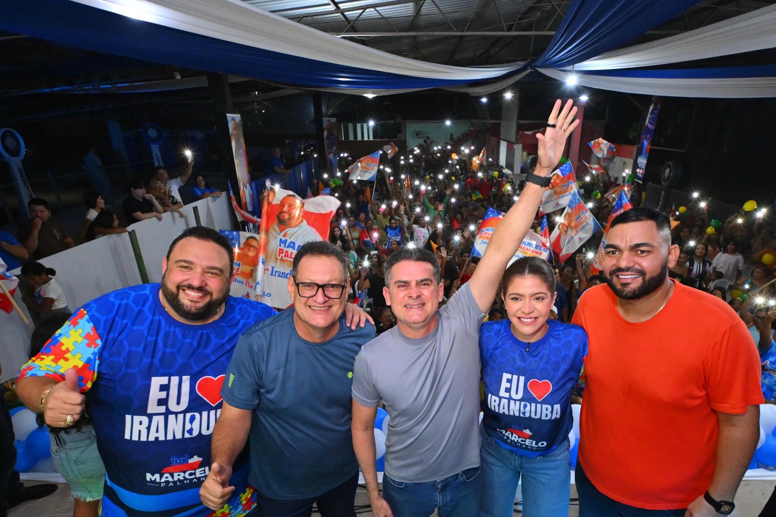 Agenda em Iranduba amplia articulação política de David Almeida