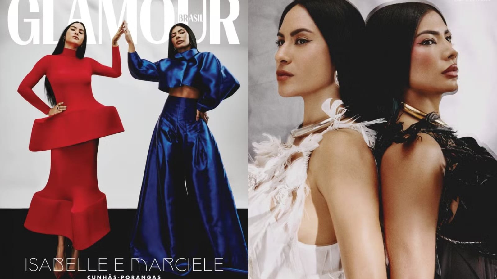 Capa da Glamour homenageia cultura amazônica