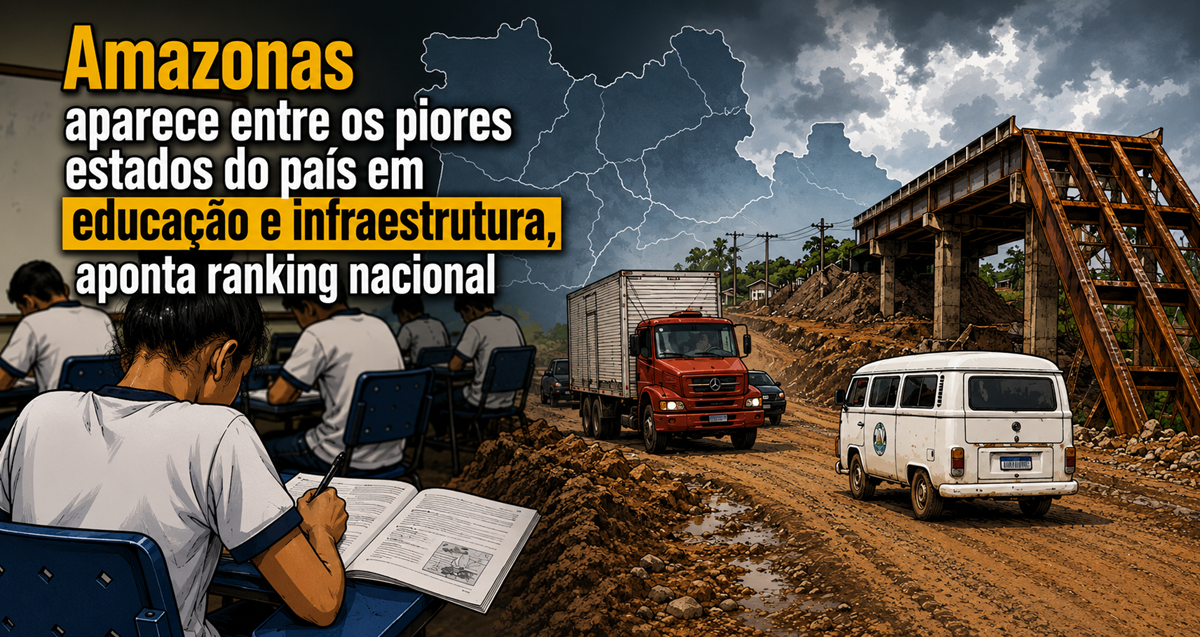 Educação do Amazonas volta a preocupar