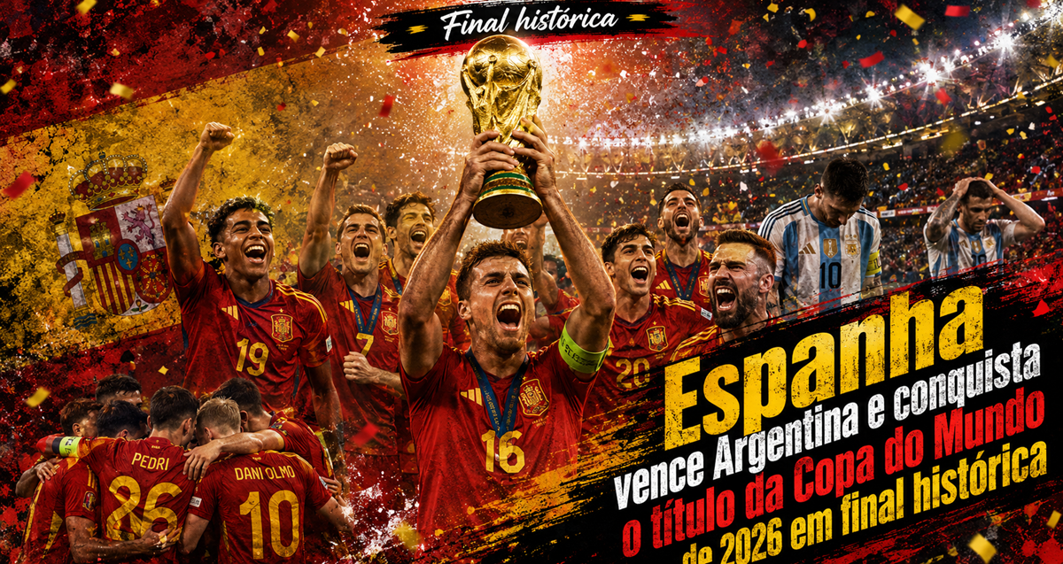 Espanha conquista o mundo novamente