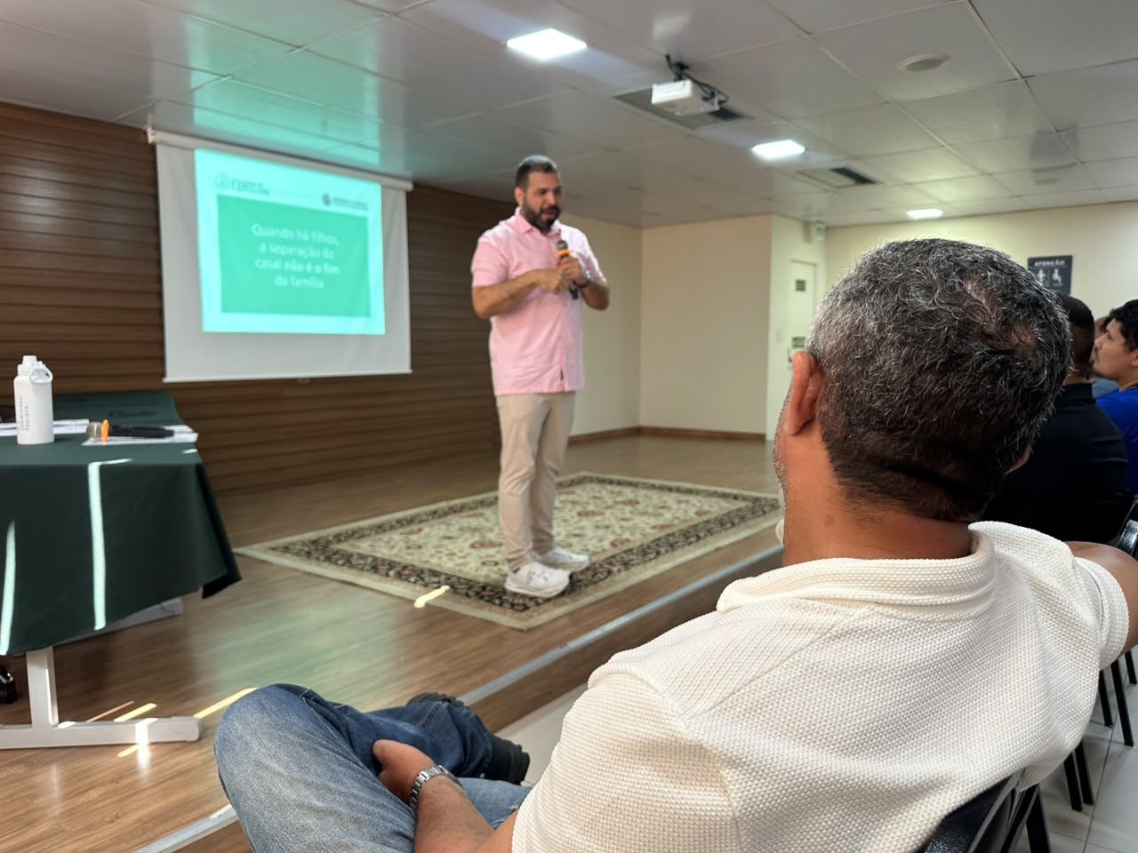 Mais de 60 pessoas participam de projeto sobre guarda compartilhada