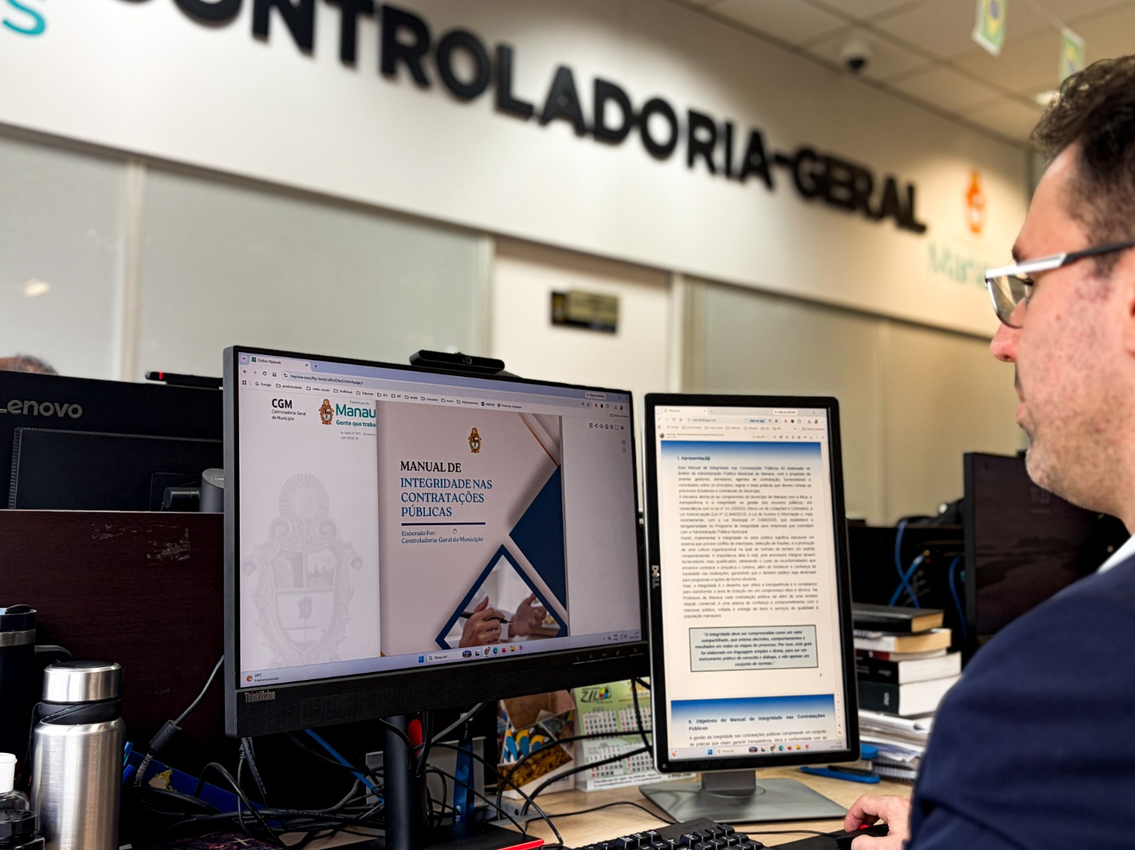 Manual orienta integridade em licitações de Manaus