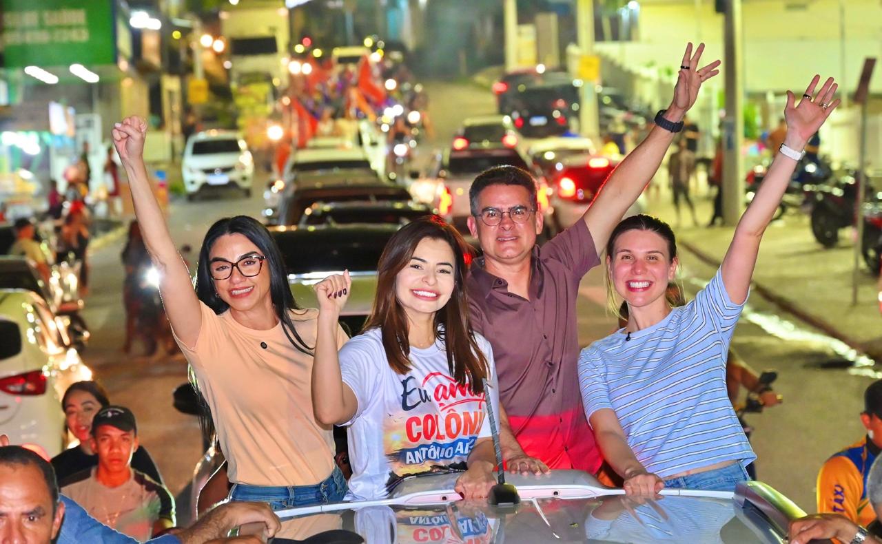 David Almeida participa do lançamento da candidatura de Vivi Lira em Manaus