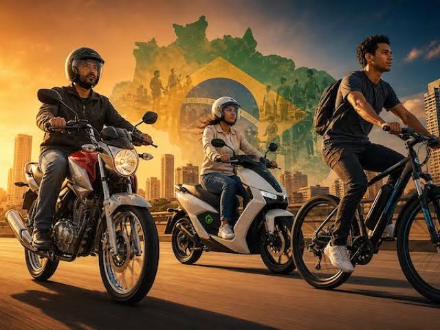 Move Brasil oferece crédito para motos e bicicletas elétricas