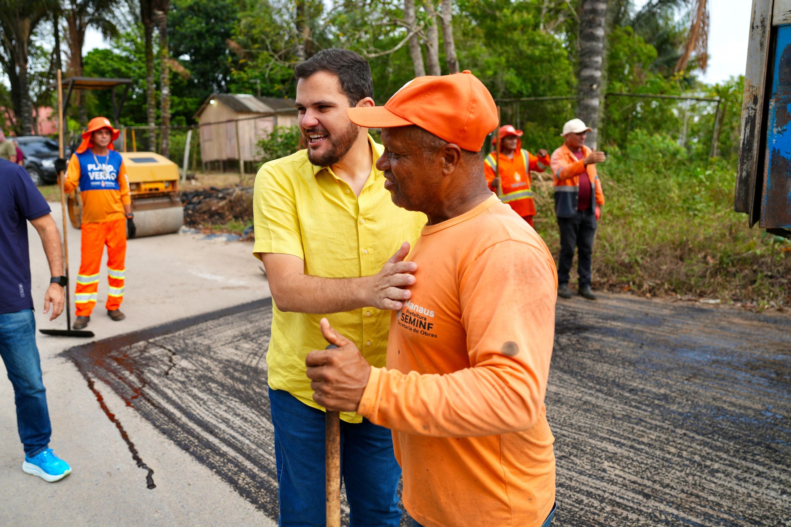 Obras melhoram acesso no Brasileirinho