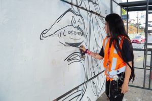 Arte urbana transforma viadutos de Manaus