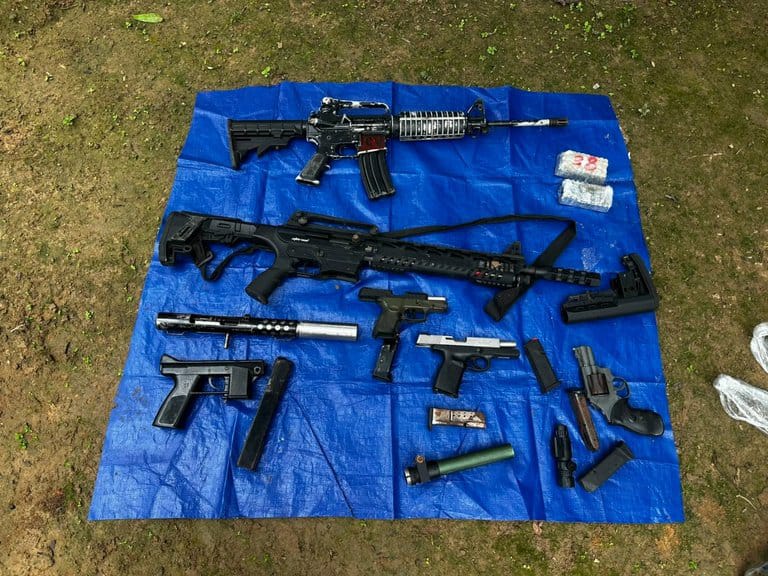 Operação Amazônia apreende armas no Peru