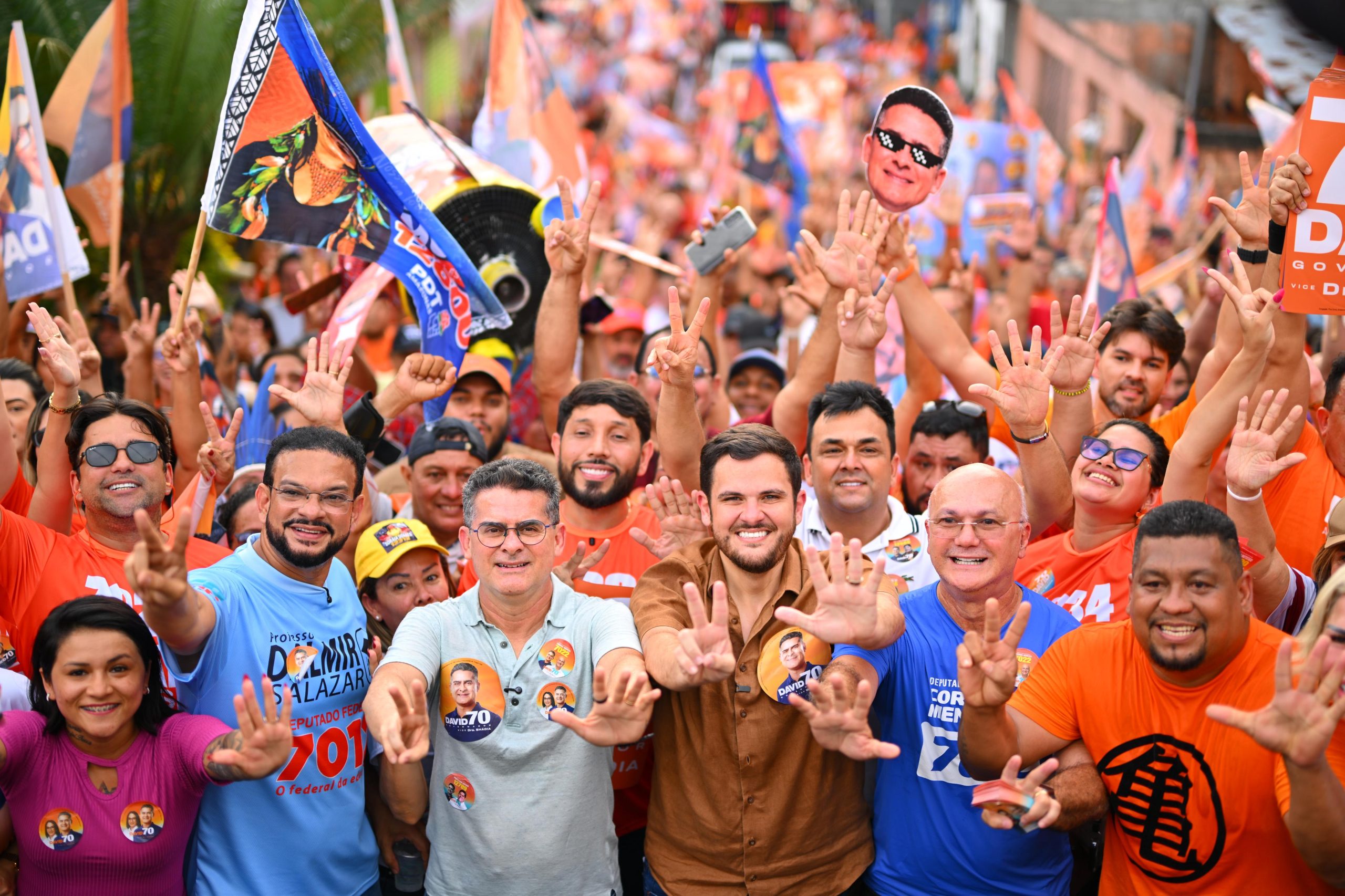 Pesquisa com 1.315 eleitores registra David Almeida com 21,7%