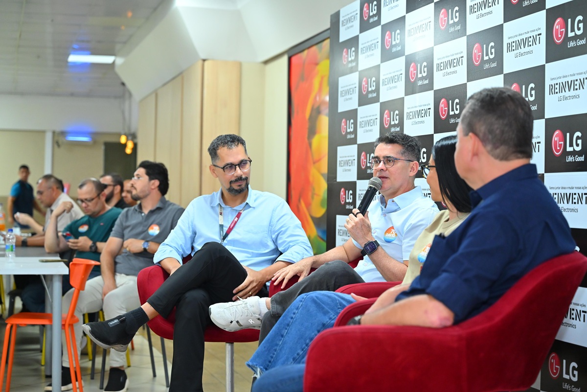 Na LG, David debate IA, empregos e futuro da indústria