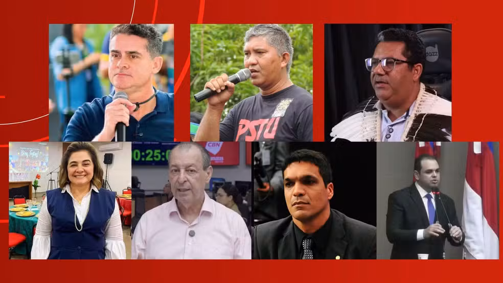 Eleições no Amazonas: lista tem sete candidatos ao governo